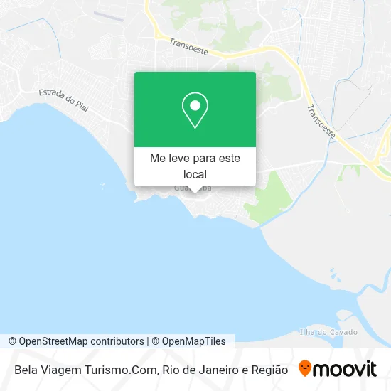 Bela Viagem Turismo.Com mapa
