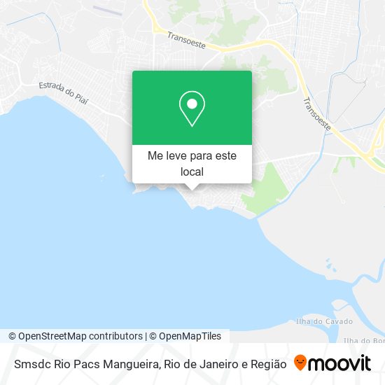 Smsdc Rio Pacs Mangueira mapa