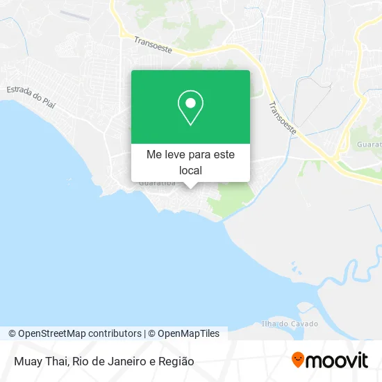 Muay Thai mapa