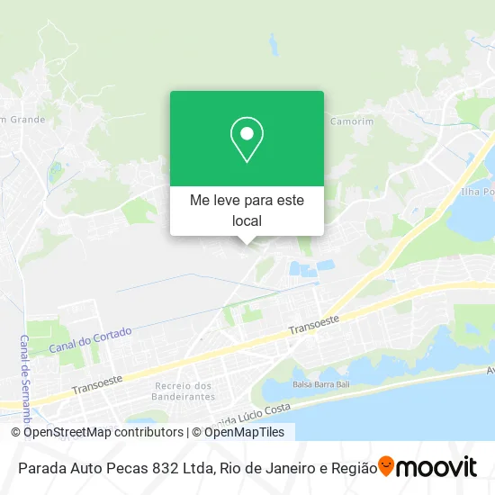 Parada Auto Pecas 832 Ltda mapa