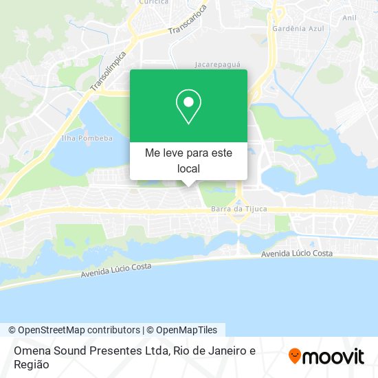Omena Sound Presentes Ltda mapa