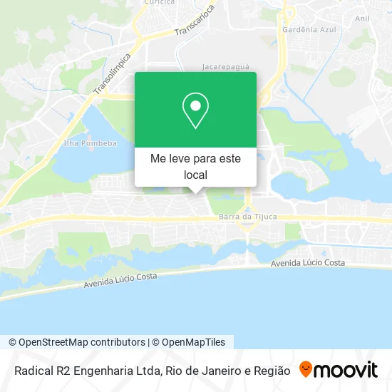 Radical R2 Engenharia Ltda mapa
