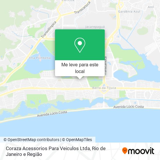 Coraza Acessorios Para Veiculos Ltda mapa