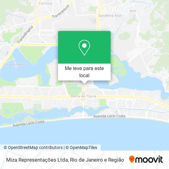 Miza Representações Ltda mapa
