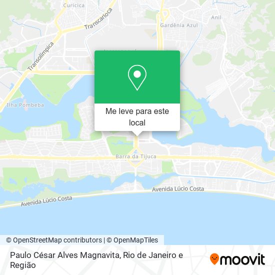 Paulo César Alves Magnavita mapa