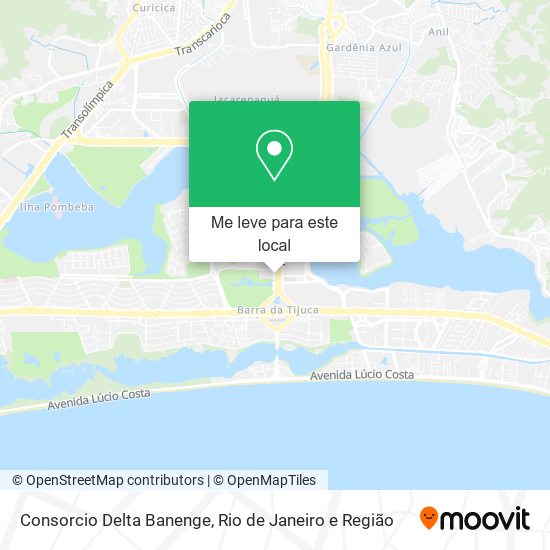 Consorcio Delta Banenge mapa