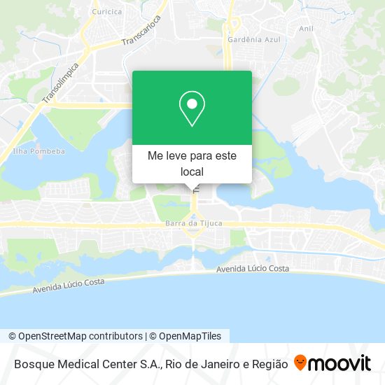 Bosque Medical Center S.A. mapa