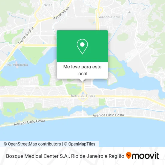 Bosque Medical Center S.A. mapa