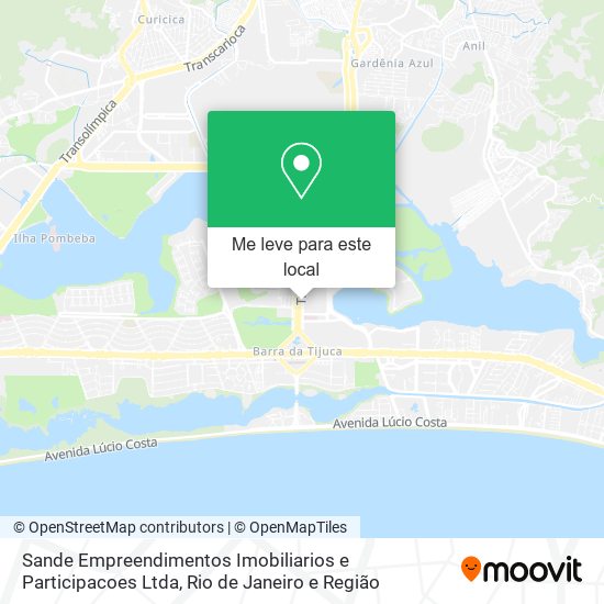 Sande Empreendimentos Imobiliarios e Participacoes Ltda mapa