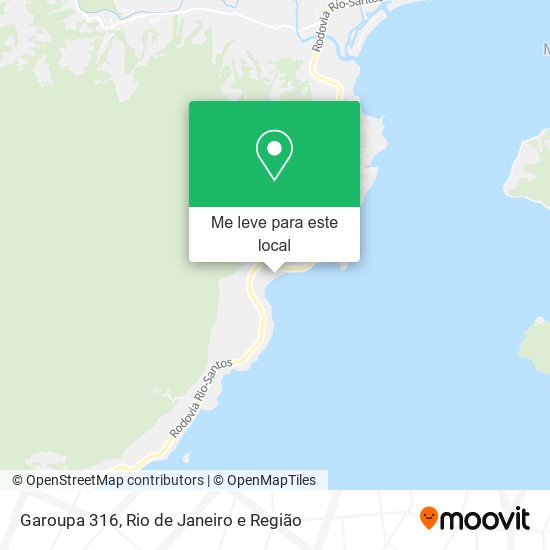 Garoupa 316 mapa