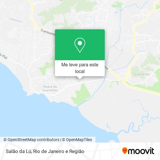 Salão da Lú mapa