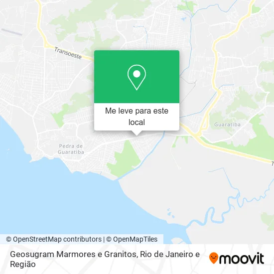 Geosugram Marmores e Granitos mapa