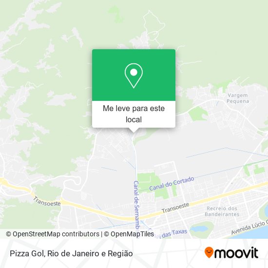 Pizza Gol mapa
