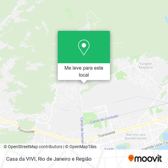 Casa da VIVI mapa