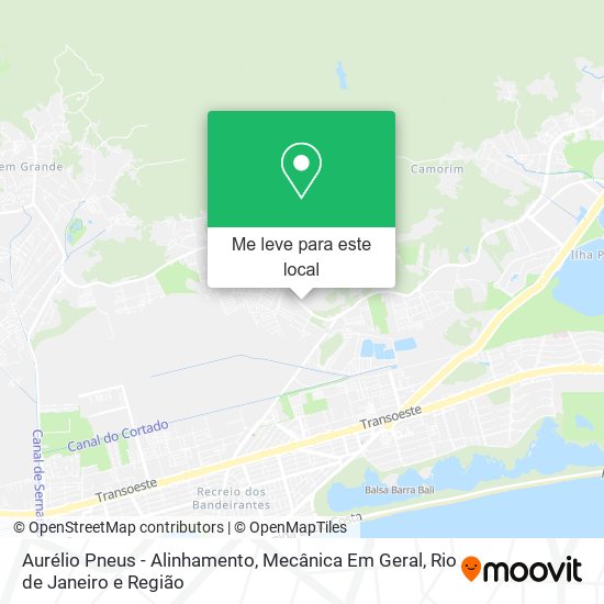 Aurélio Pneus - Alinhamento, Mecânica Em Geral mapa