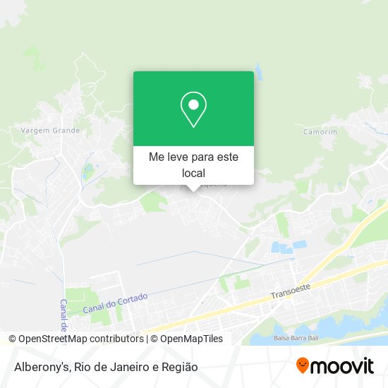 Alberony's mapa