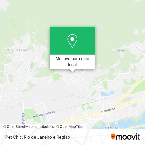 Pet Chic mapa