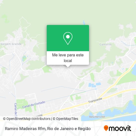 Ramiro Madeiras Rfm mapa
