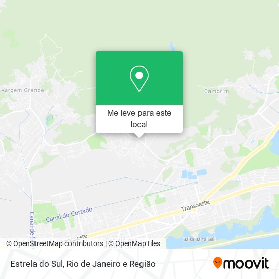 Estrela do Sul mapa