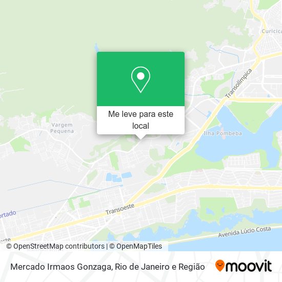 Mercado Irmaos Gonzaga mapa