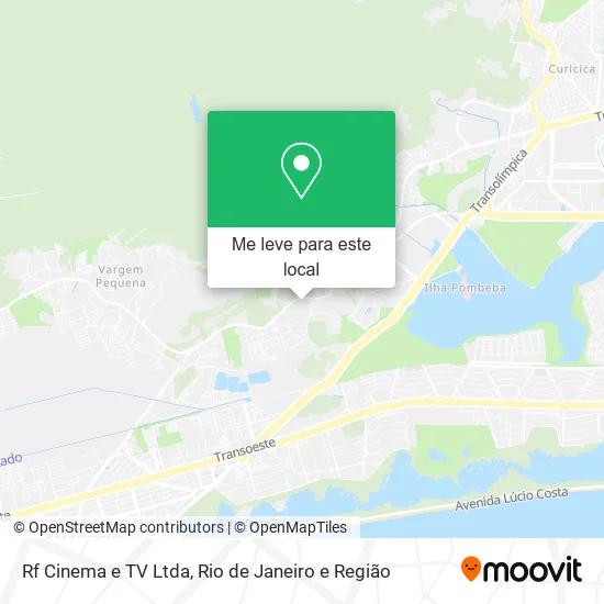 Rf Cinema e TV Ltda mapa