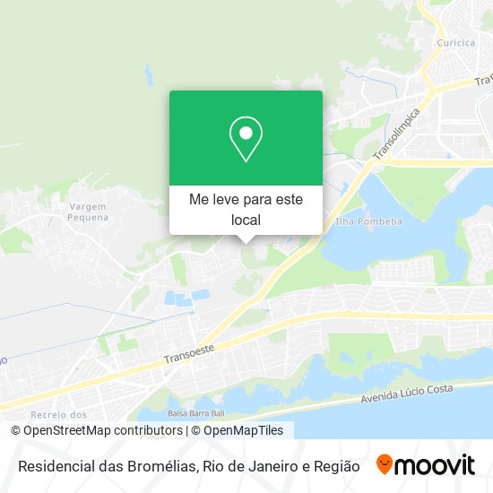 Residencial das Bromélias mapa