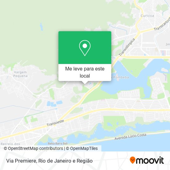 Via Premiere mapa