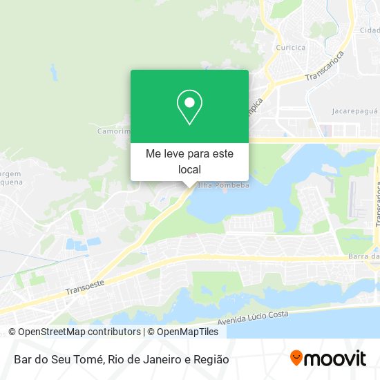 Bar do Seu Tomé mapa