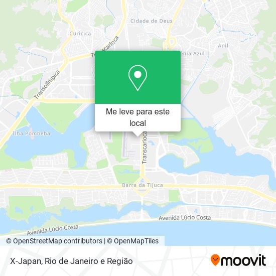 X-Japan mapa