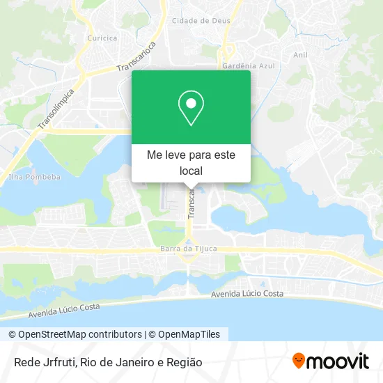 Rede Jrfruti mapa