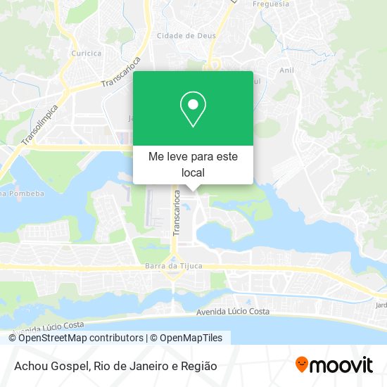 Achou Gospel mapa