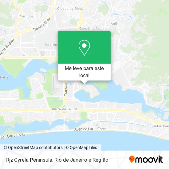Rjz Cyrela Peninsula mapa