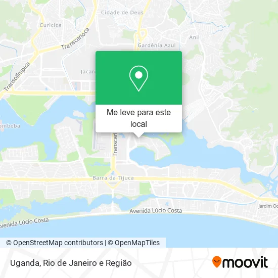 Uganda mapa