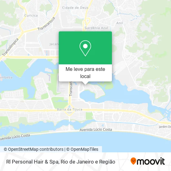 Rl Personal Hair & Spa mapa