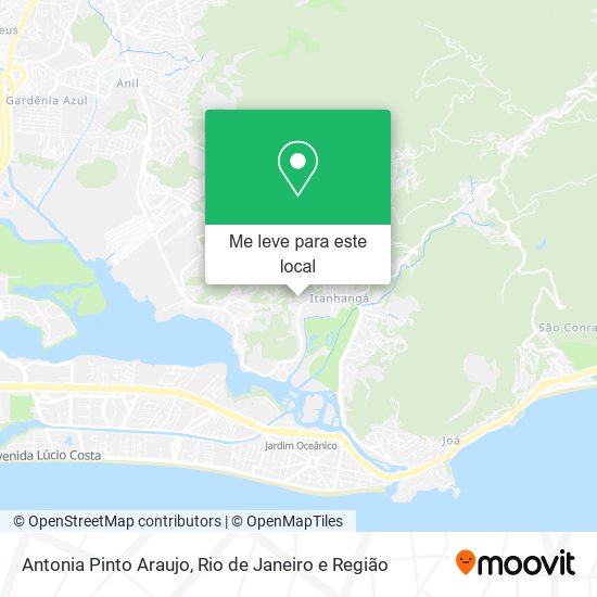 Antonia Pinto Araujo mapa