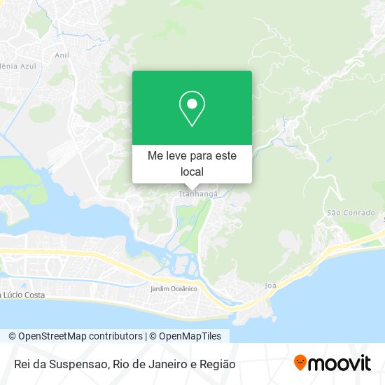 Rei da Suspensao mapa