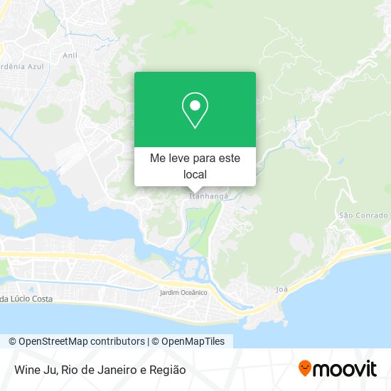 Wine Ju mapa