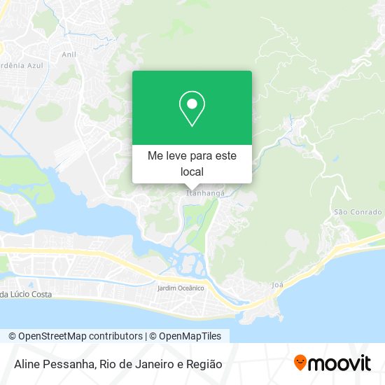 Aline Pessanha mapa