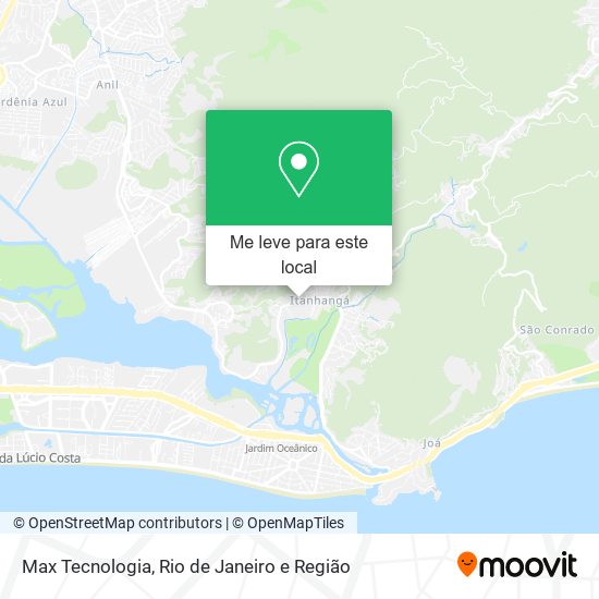 Max Tecnologia mapa