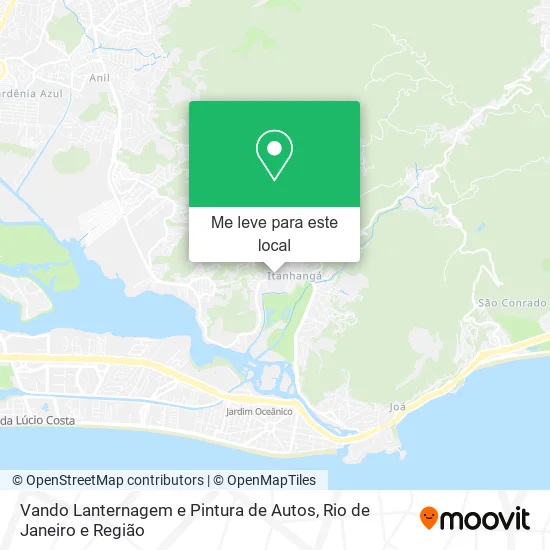 Vando Lanternagem e Pintura de Autos mapa
