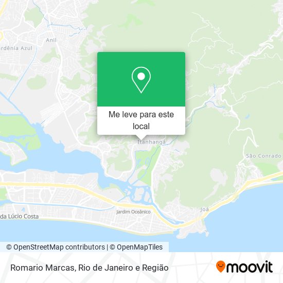 Romario Marcas mapa