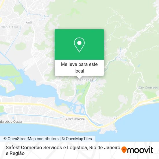 Safest Comercio Servicos e Logistica mapa