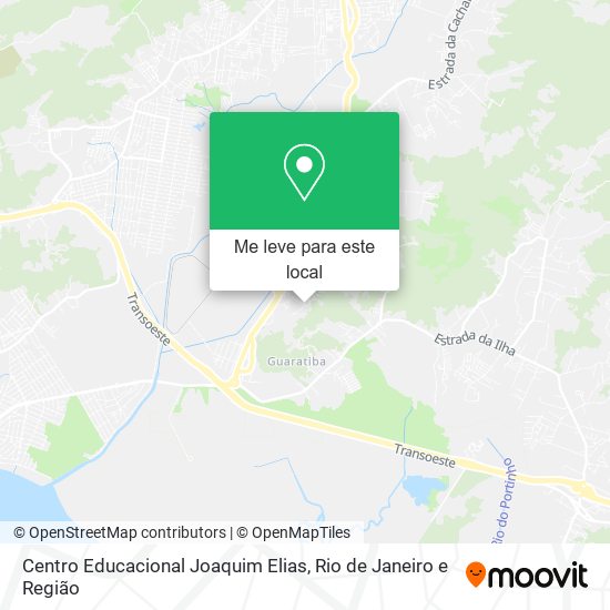 Centro Educacional Joaquim Elias mapa
