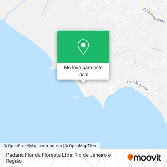 Padaria Flor da Floresta Ltda mapa