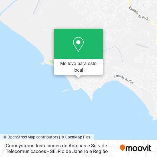 Comsystems Instalacoes de Antenas e Serv de Telecomunicacoes - SE mapa