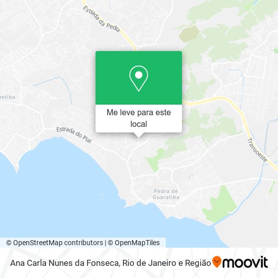 Ana Carla Nunes da Fonseca mapa