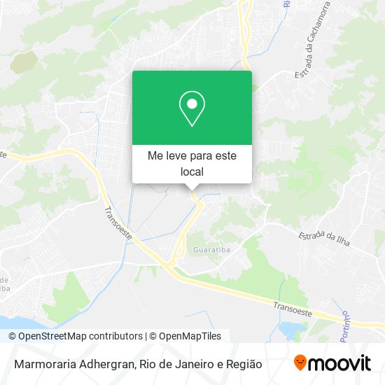 Marmoraria Adhergran mapa