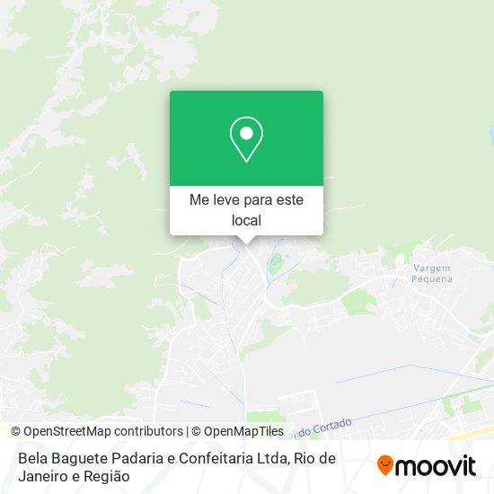 Bela Baguete Padaria e Confeitaria Ltda mapa