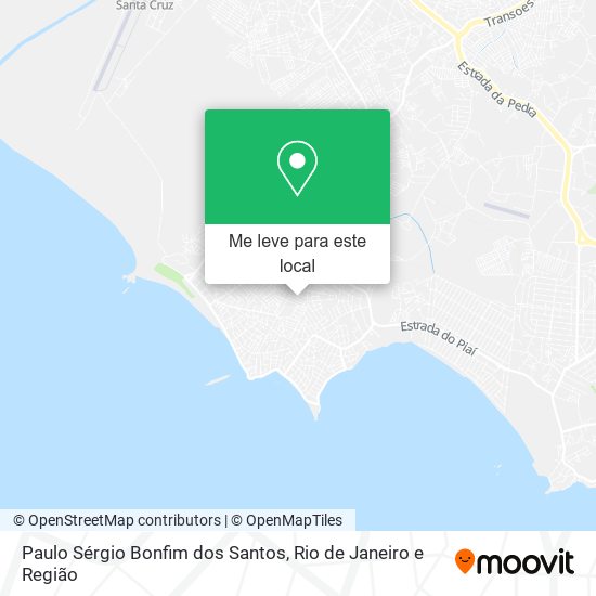 Paulo Sérgio Bonfim dos Santos mapa