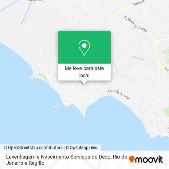 Levenhagem e Nascimento Serviços de Desp mapa